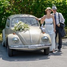 Hochzeitsauto VW-Käfer